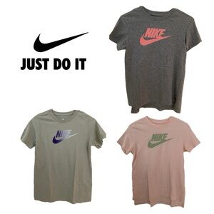 Nike Tee with signature graphic logo on soft cotton.